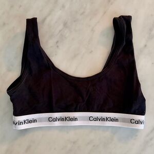 Calvin Klein Logo Bralette